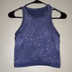 lululemon athletica Purple Speckled Tank Top